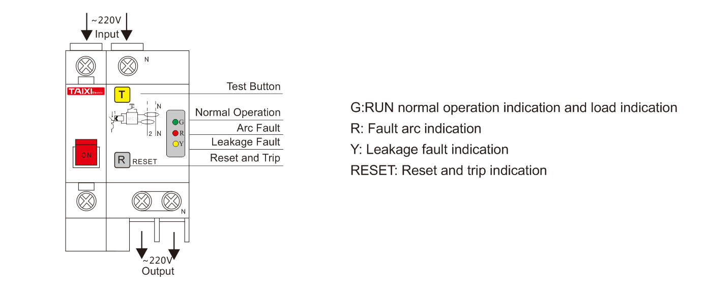 AFCI Circuit Breaker Arc Fault Detection Protection Devices 15 20 30 Amp